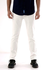 Men's Denim Pant (White)